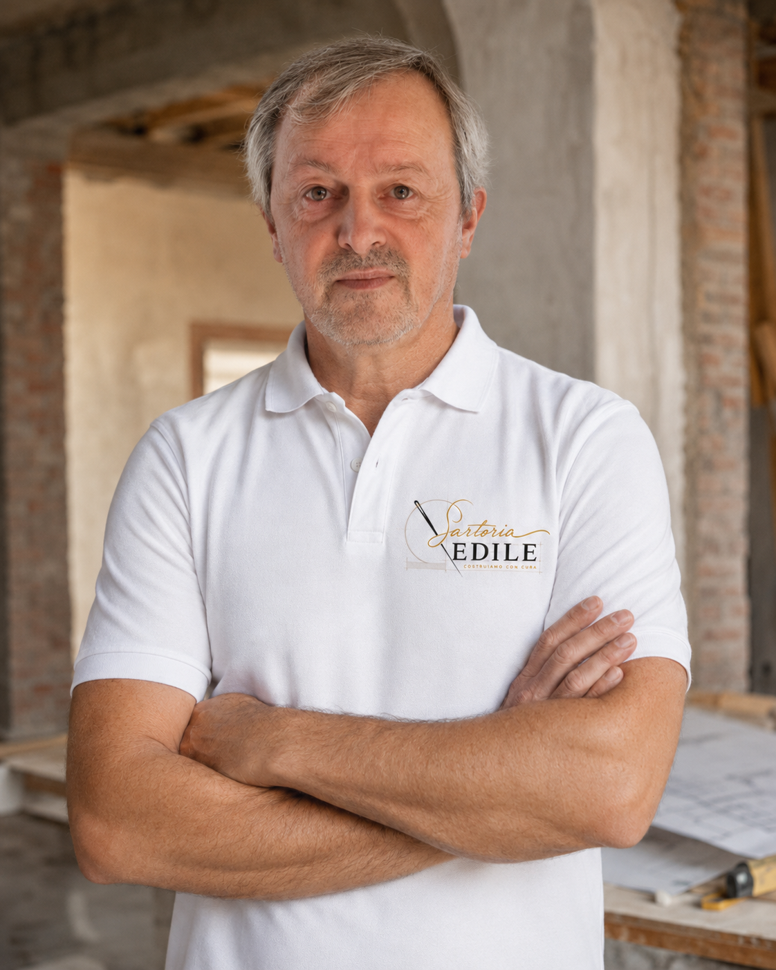 Aris Vigalio, fondatore di Sartoria Edile